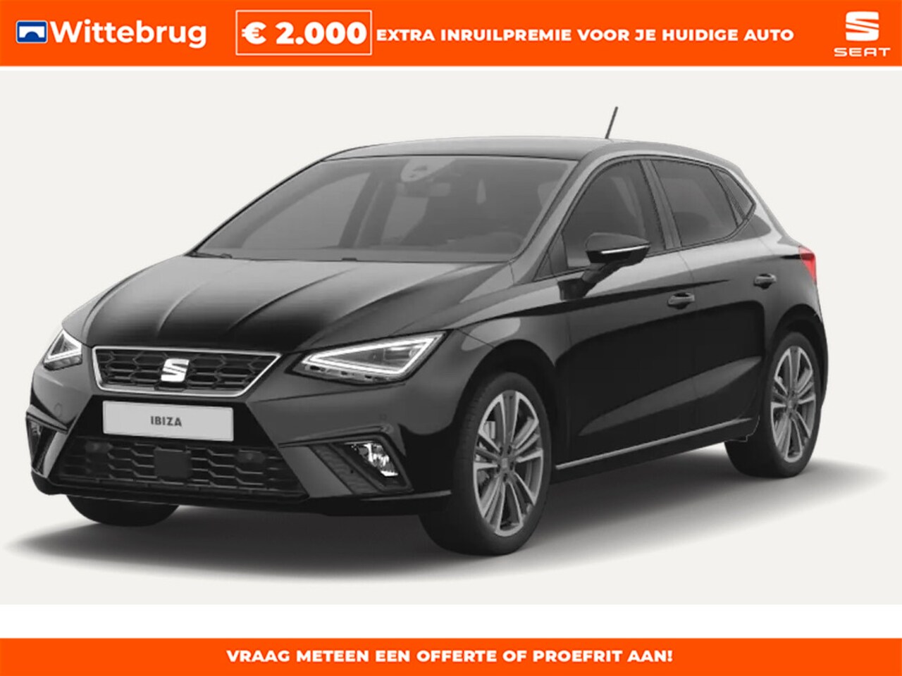 Seat Ibiza - 1.0 EcoTSI FR Anniversary / Keyless Entry & Go / Achteruitrijcamera / Grootlicht assistent - AutoWereld.nl