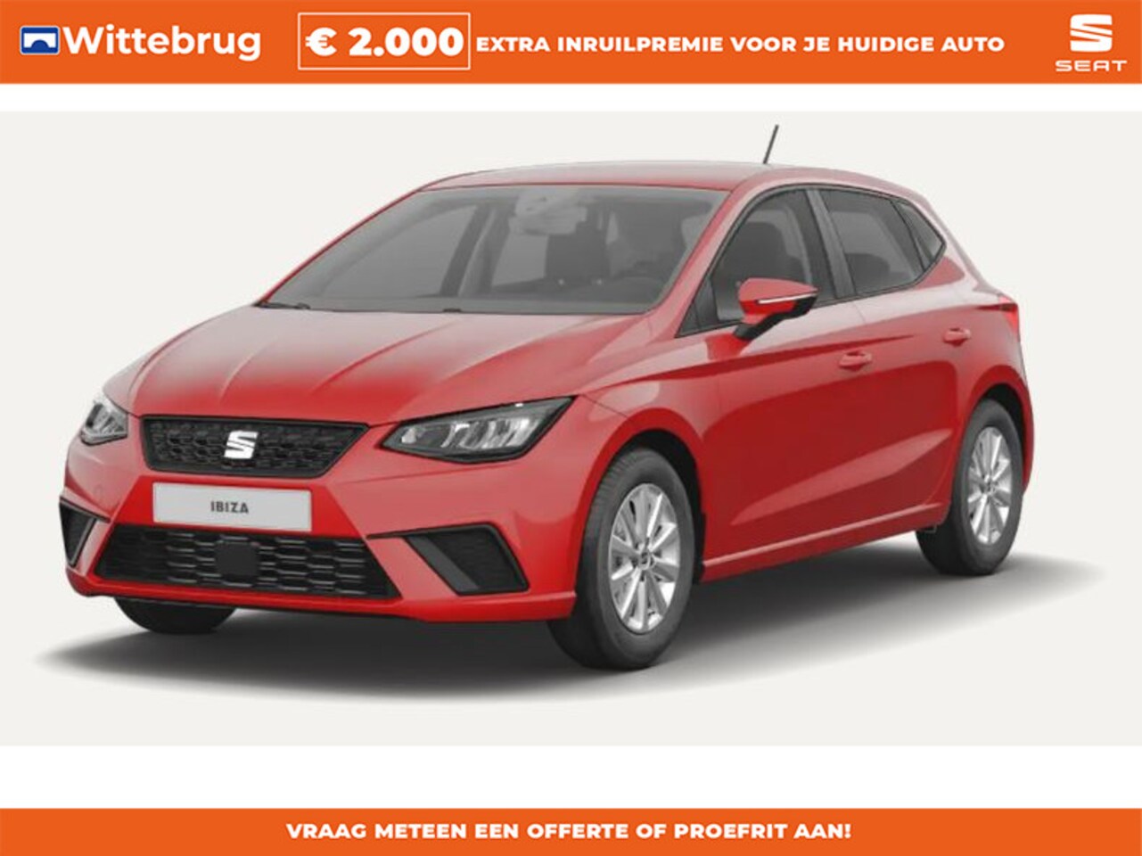 Seat Ibiza - 1.0 EcoTSI Style 15 inch lichtmetalen velgen / Cruise Control / Apple CarPlay™ & Android A - AutoWereld.nl