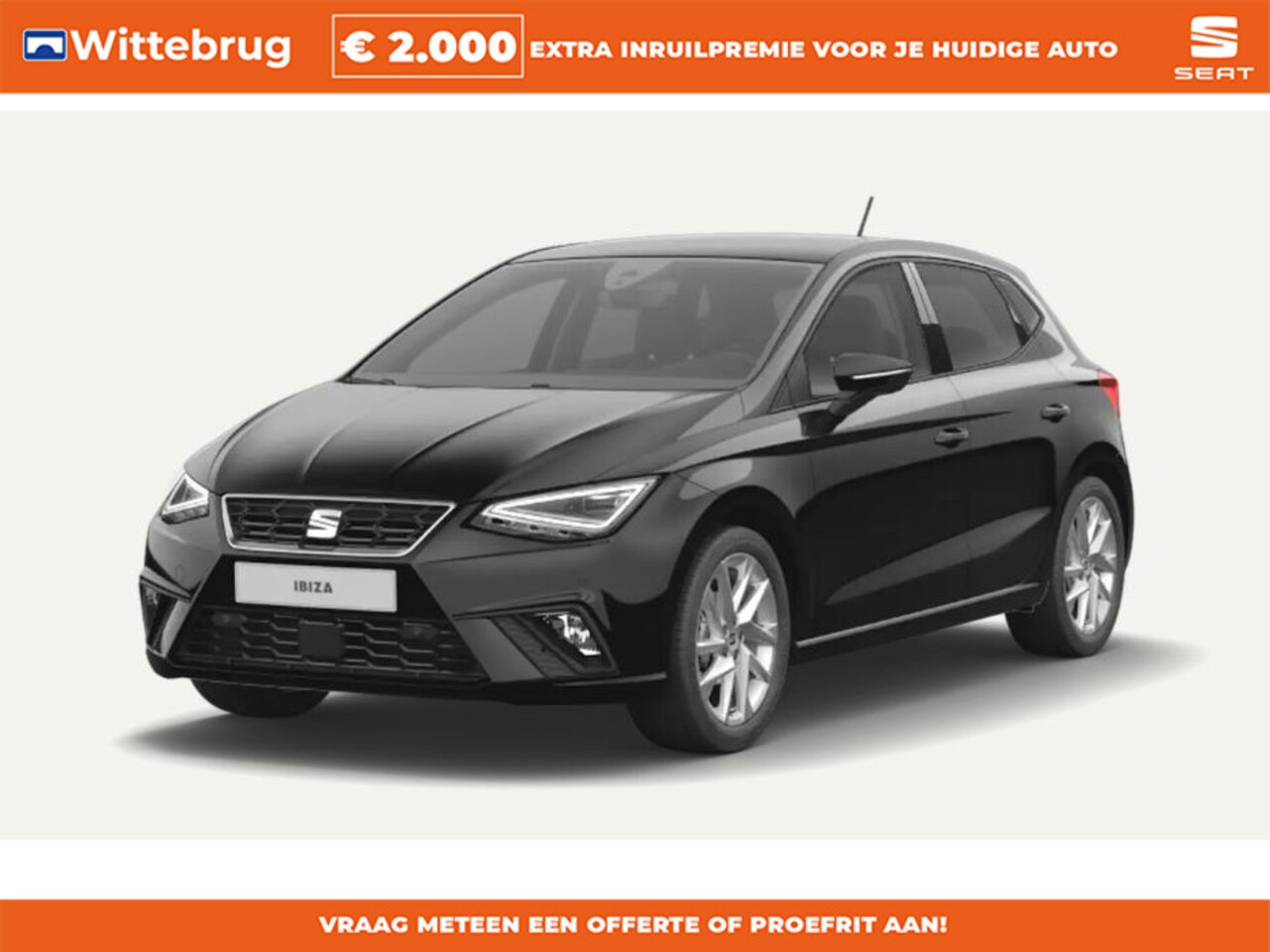 Seat Ibiza - 1.0 EcoTSI FR / Full LED / Sportstoelen / Parkeersensoren voor en achter / Cruise Control - AutoWereld.nl