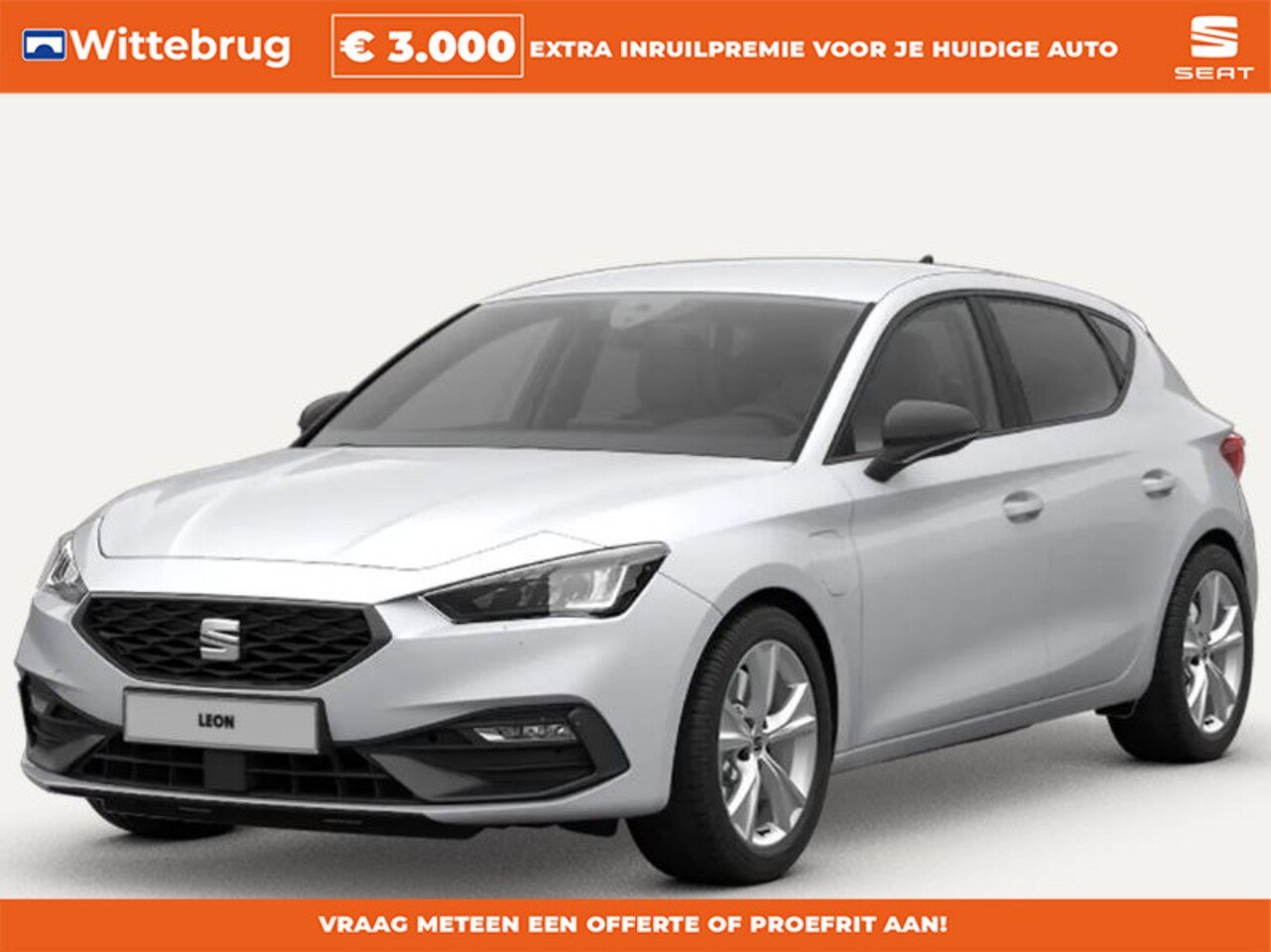 Seat Leon - 1.5 TSI e-Hybrid FR PHEV First Edition / tot 130 km volledig elektrisch / Sportstoelen / S - AutoWereld.nl