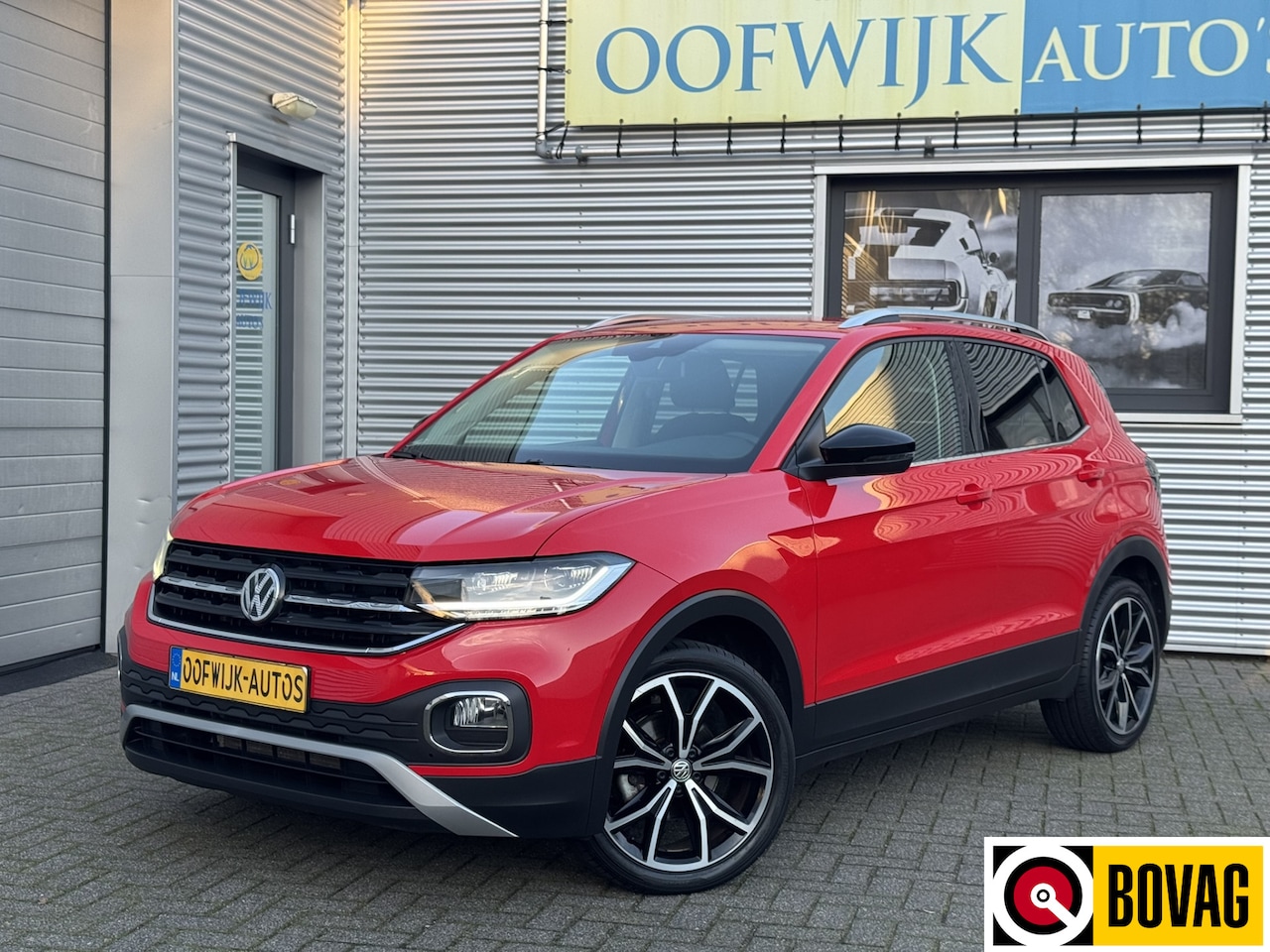 Volkswagen T-Cross - 1.0 TSI Style Automaat Clima Led ACC Lane-Assist - AutoWereld.nl