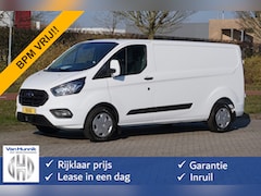 Ford Transit Custom - 300L 130 PK Trend AUT BPM VRIJ Airco, Cruise, Cam, Apple CP/Android A, Trekhaak NR. 105