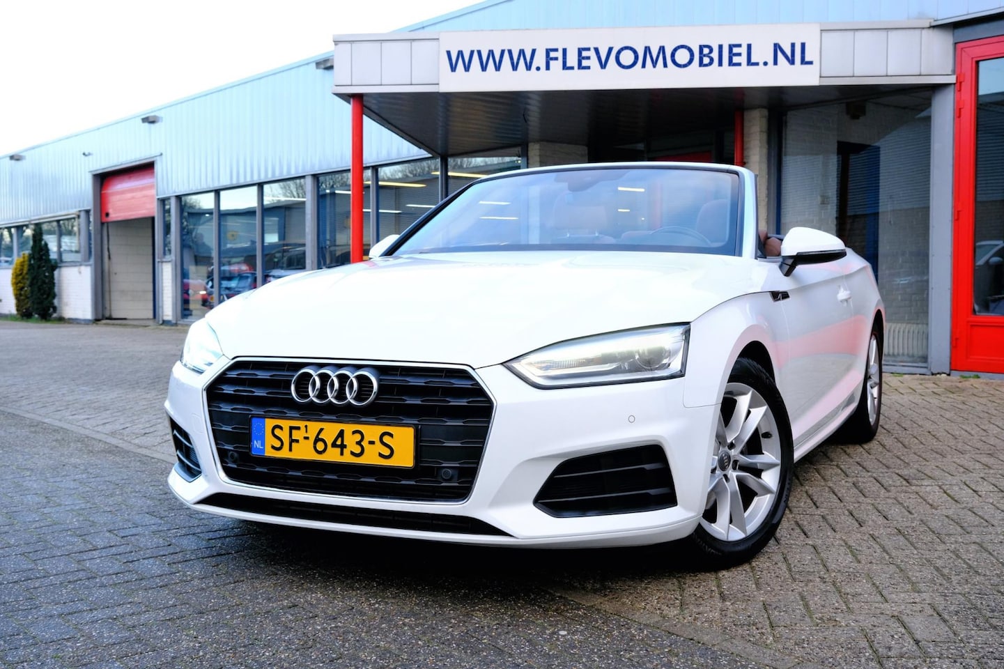 Audi A5 Cabriolet - 2.0 TFSI 190pk MHEV Aut. Leder|1e Eig!|Clima|LMV - AutoWereld.nl