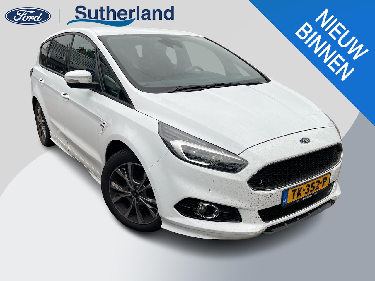 Ford S-Max - 1.5 Ecoboost ST-Line 7p. 160pk Full LED | Achteruitrijcamera | Sony Audio | Elektrische Ac - AutoWereld.nl