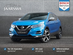 Nissan Qashqai - 1.3 DIG-T Tekna + |Trekhaak |Lederen bekl. |360 Camera |2 sets wielen |Stoelverwarming |Pa