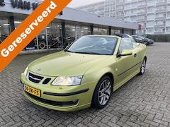 Saab 9-3 Cabrio - 2.0t Vector Automaat 176PK Navi Cruise Klima Leer Pdc Lmv stoelverwarming