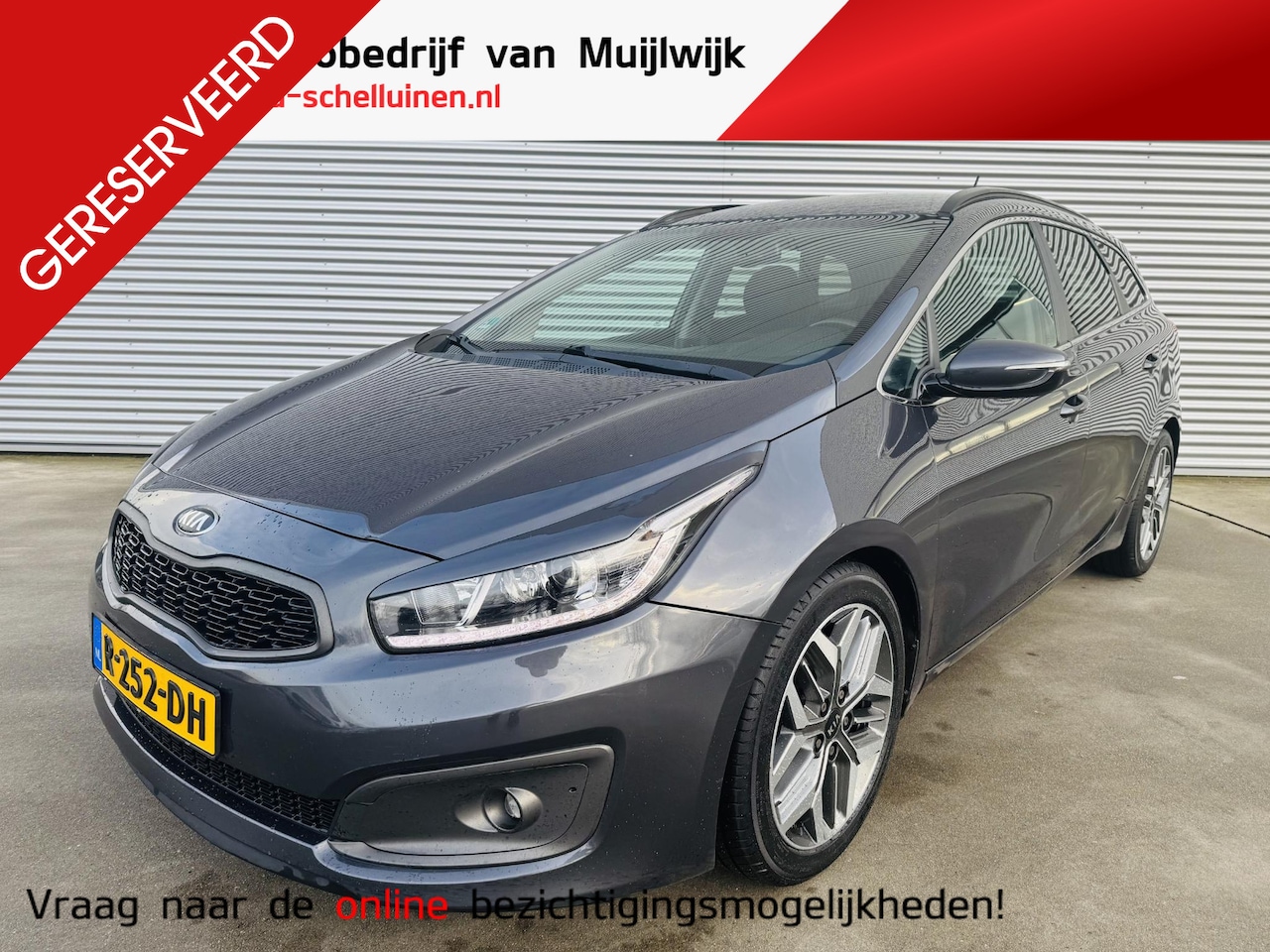 Kia Cee'd Sportswagon - 1.6 GDI DynamicLine Automaat | Nette correct onderhouden auto - AutoWereld.nl