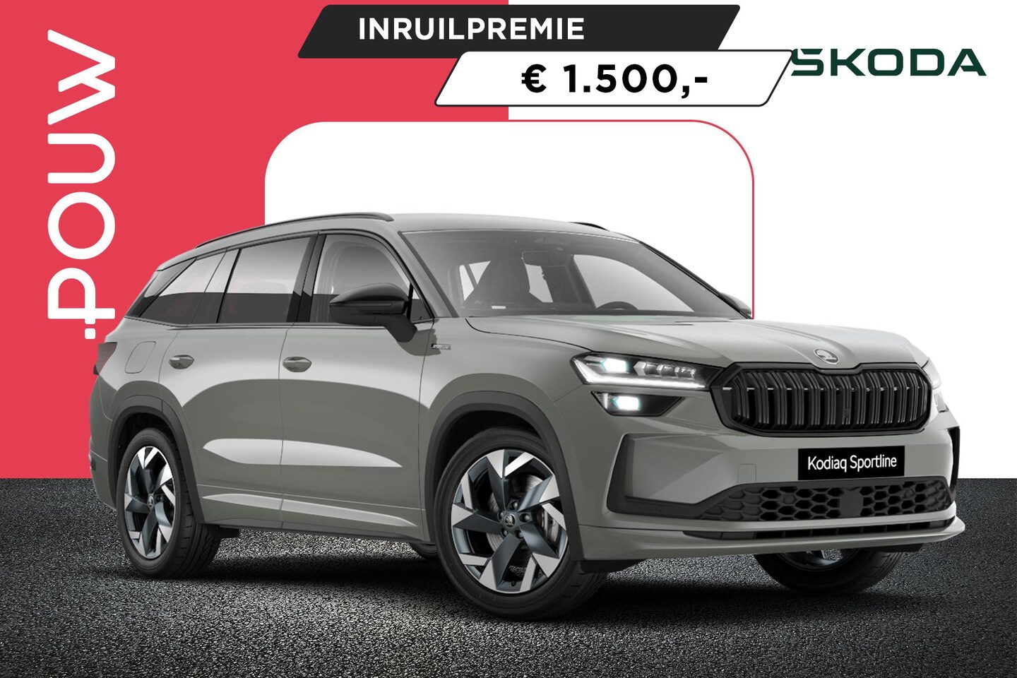 Skoda Kodiaq - 1.5 TSI 204pk DSG PHEV Sportline Business | LMV 19'' | Trekhaak Uitklapbaar - AutoWereld.nl