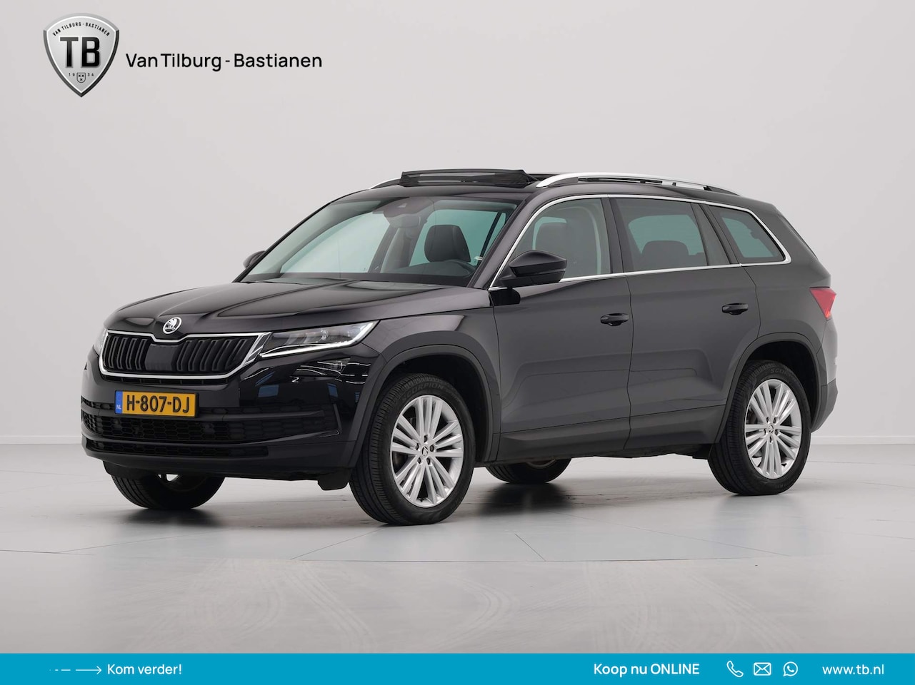 Skoda Kodiaq - 1.5 TSI DSG 150pk Limited Business Edition 7p. Panorama Navigatie Acc Camera Canton - AutoWereld.nl