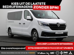 Renault Trafic - 2.0 dCi EDC 170pk T29 L2H1 Extra DC | Anniversary | Sidebars | Zwarte logo's | Glasslook |