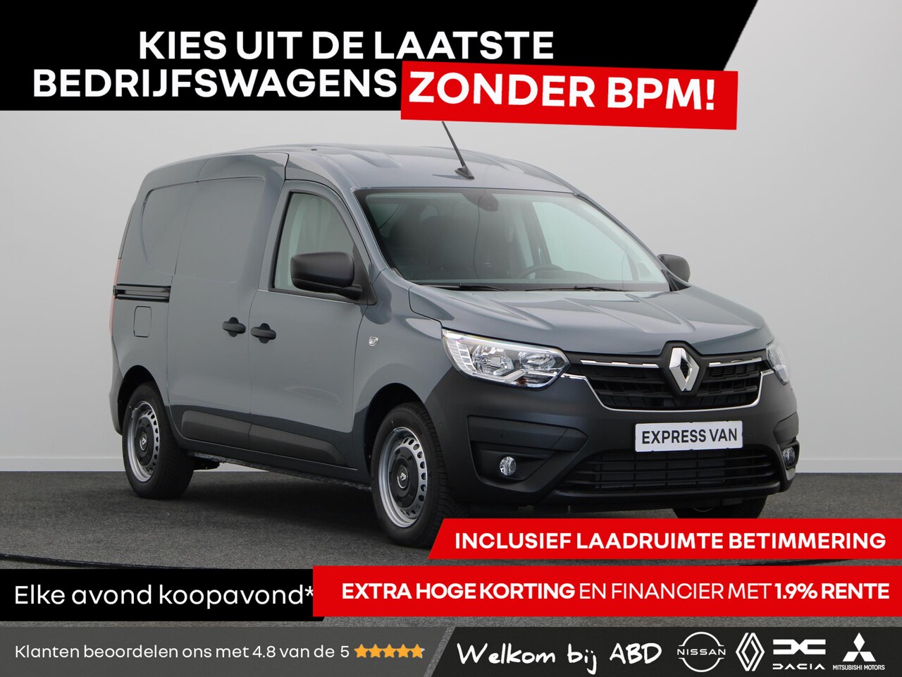 Renault Express - 1.5 dCi 75pk Comfort | BPM Voordeel | Hoge korting | Lage rente | Direct rijden | Vol opti - AutoWereld.nl