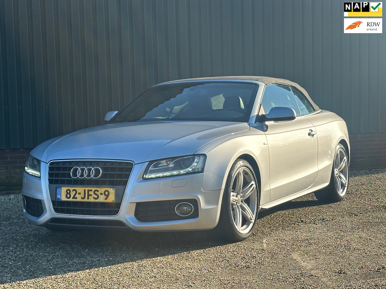 Audi A5 Cabriolet - 2.0 TFSI 2x S-Line, Origineel Nederlandse Auto - AutoWereld.nl