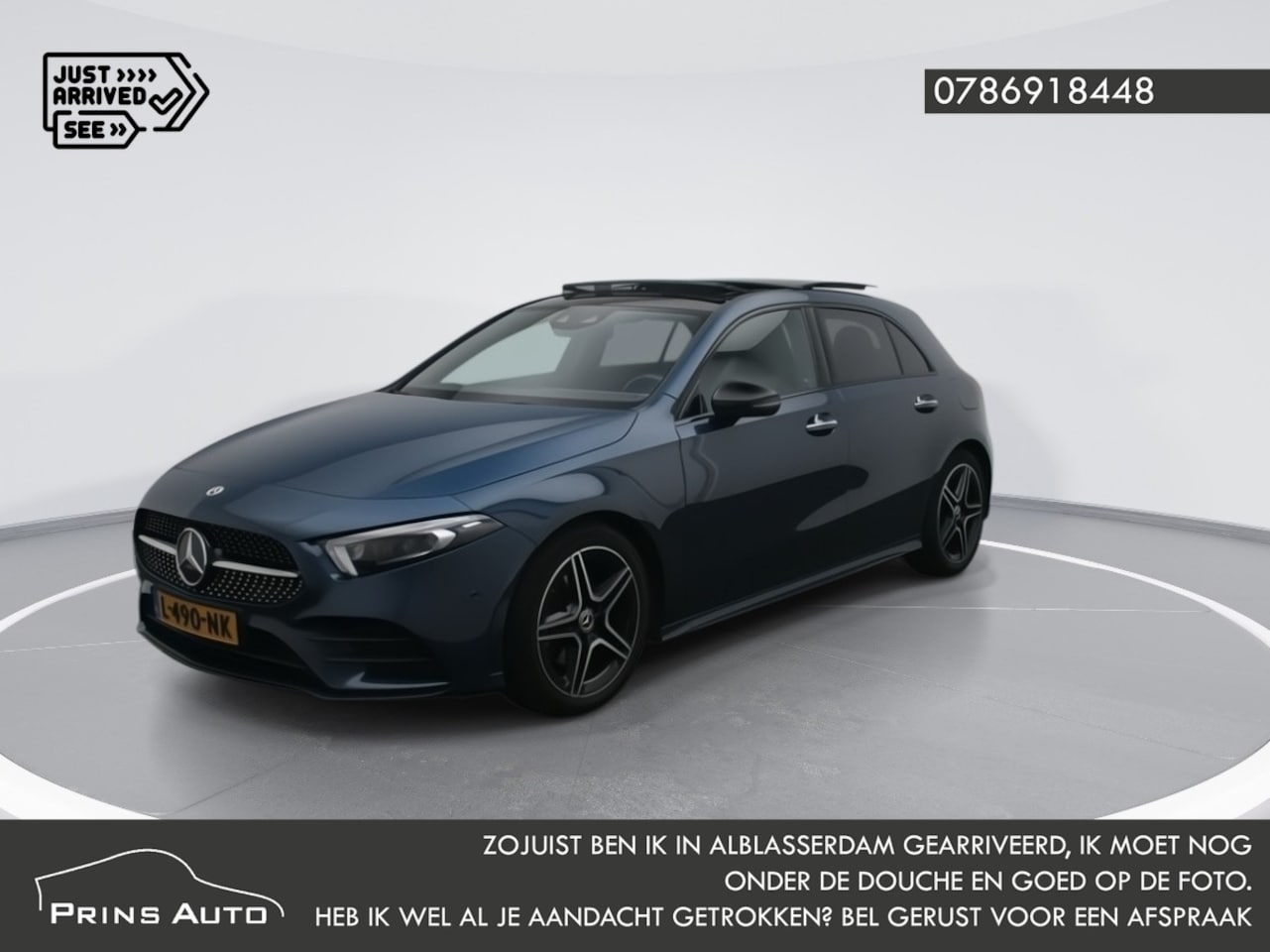 Mercedes-Benz A-klasse - 180 Business Solution AMG |WORDT VERWACHT|PANO|MEMORY|AMBIENT|CAMERA|DODEHOEK|STOELVERW - AutoWereld.nl