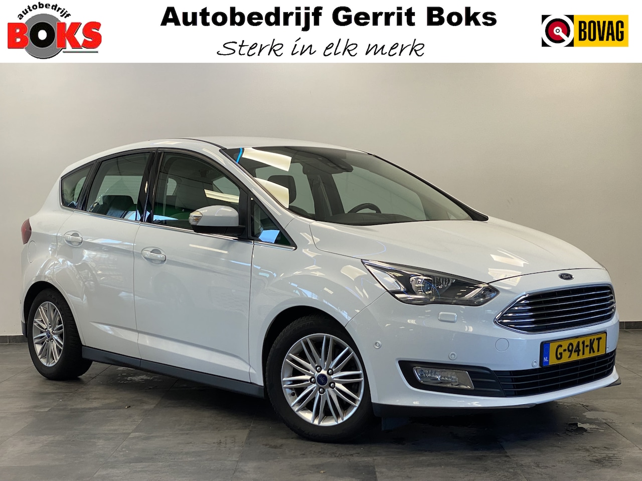 Ford C-Max - 1.5 Titanium 150 PK 1500 kg trekgewicht 16LMV Apple Carplay Climate Control  Cruise contro - AutoWereld.nl