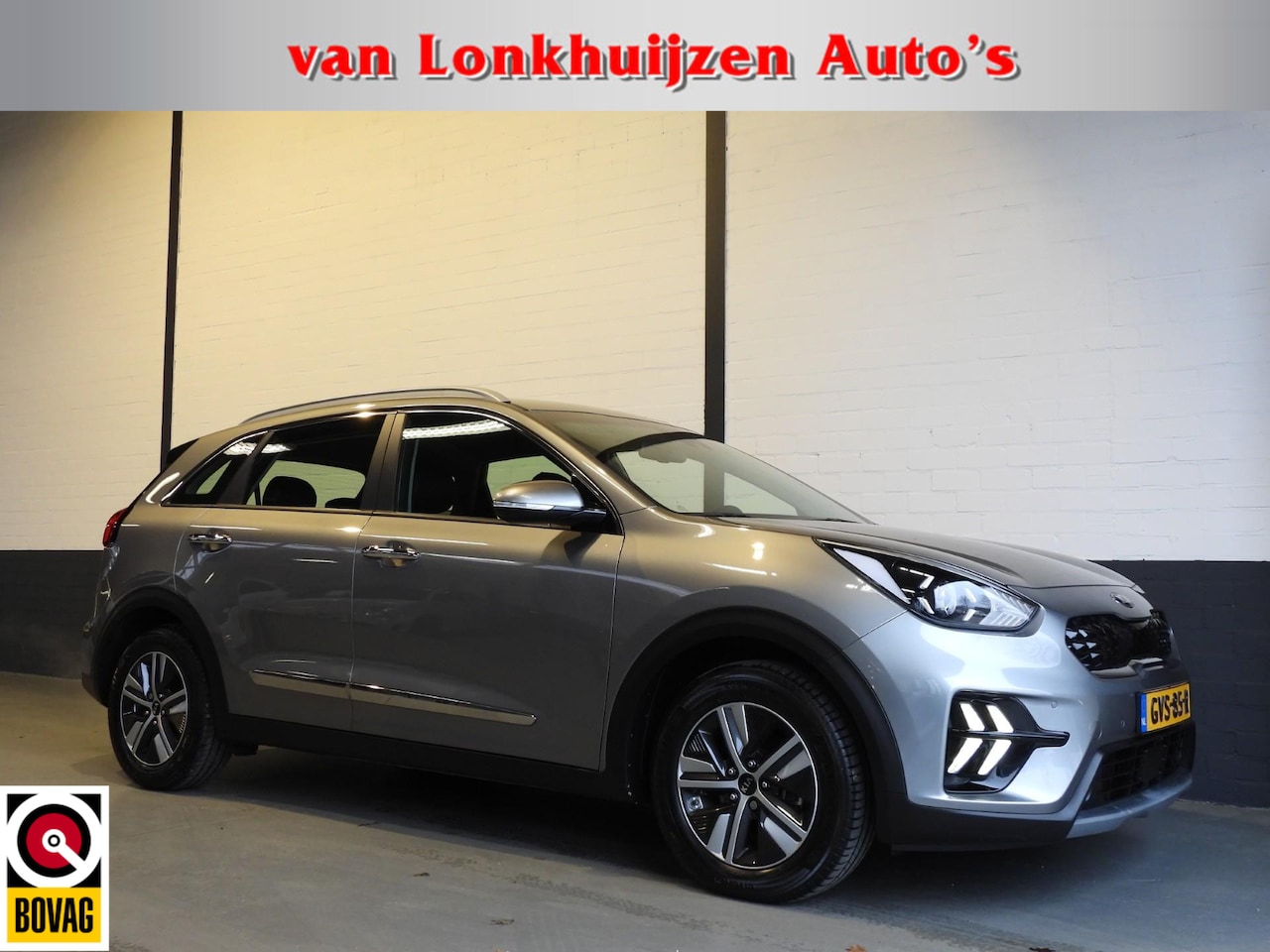 Kia Niro - 1.6 GDi PHEV Plug-In DynamicLine NAVI/CAMERA/CLIMA/ADAPT.CRUISE/16"LMV! - AutoWereld.nl