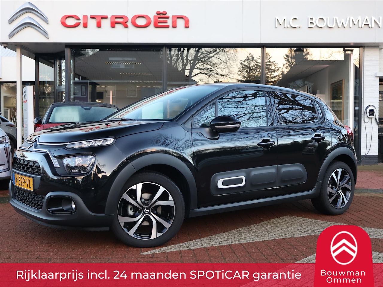 Citroën C3 - PureTech 110PK S&S EAT6 Automaat Max, Rijklaarprijs | Camera | Keyless | DAB+ | Stoelverwa - AutoWereld.nl