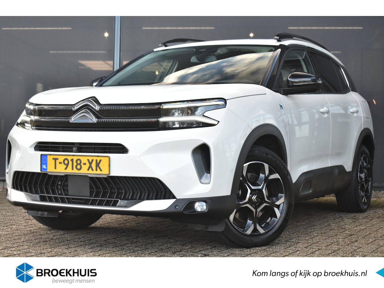 Citroën C5 Aircross - 1.6 Plug-in Hybrid Business Plus 180pk | Vol-Leder | Elektr. Stoelen | Adaptive Cruise | E - AutoWereld.nl