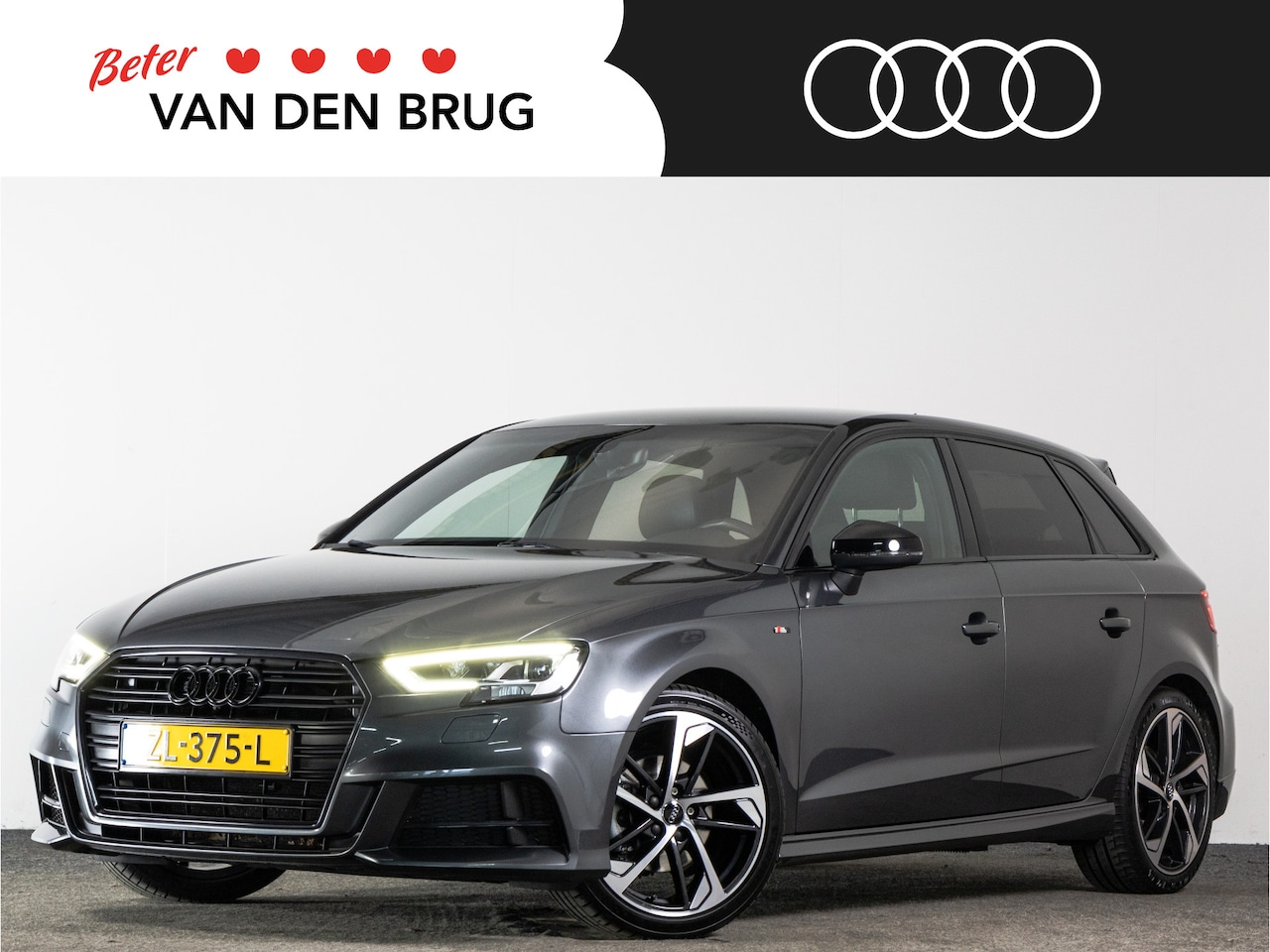 Audi A3 Sportback - S-Line 35 TFSI 150 PK AUTOMAAT | Black Optiek | LED | Leder | Stoelverwarming | - AutoWereld.nl