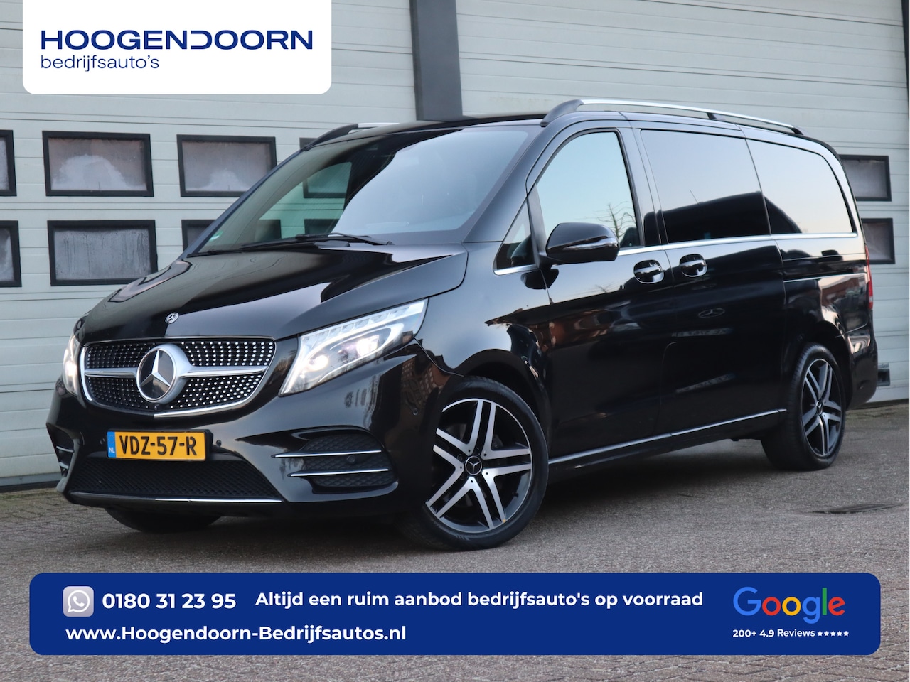 Mercedes-Benz V-klasse - 300d AMG Exclusieve - Lang L2 DC 5 pers. Euro 6 - Koelkast - Pano - Cruise - AutoWereld.nl