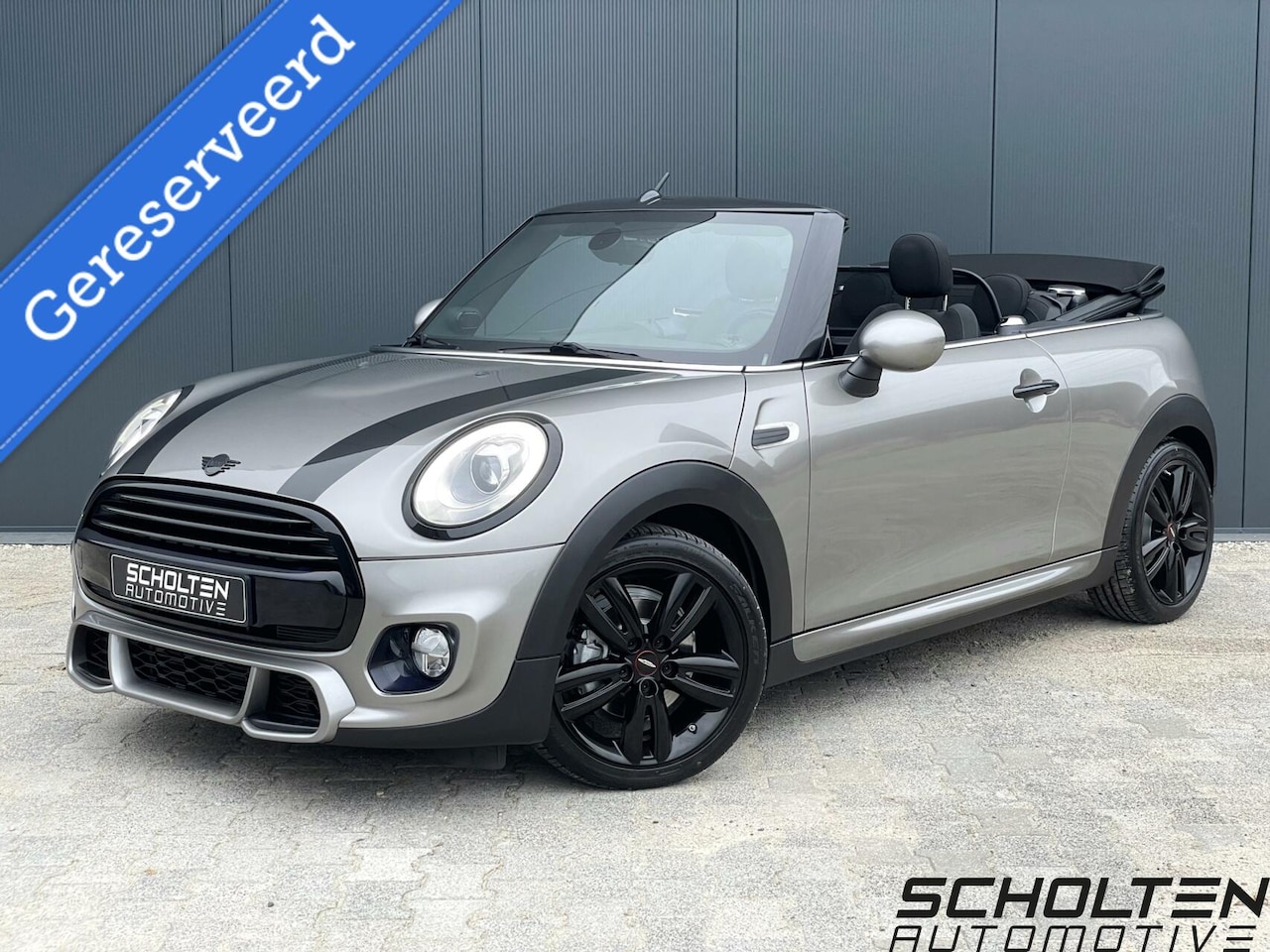 MINI Cabrio - 1.5 Cooper Chili JCW pakket Navi H&K Leder Camera LED - AutoWereld.nl