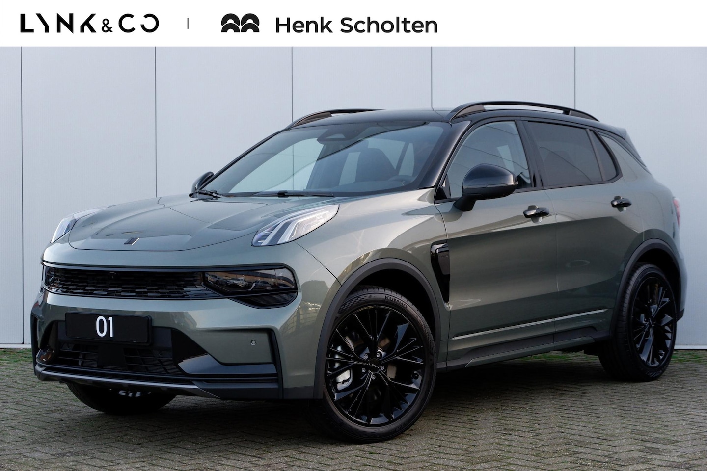 Lynk & Co 01 - MY25 276PK More, Mineral Green, UIT VOORRAAD LEVERBAAR, Harman Kardon, 360 Graden camera, - AutoWereld.nl