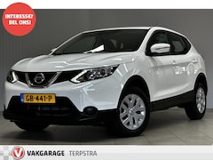 Nissan Qashqai - 1.2 Visia/ Clima/ Cruise/ Elek. pakket/ Isofix/ Bluetooth/ Multi. Stuur/ Armsteun/ 6-Bak/