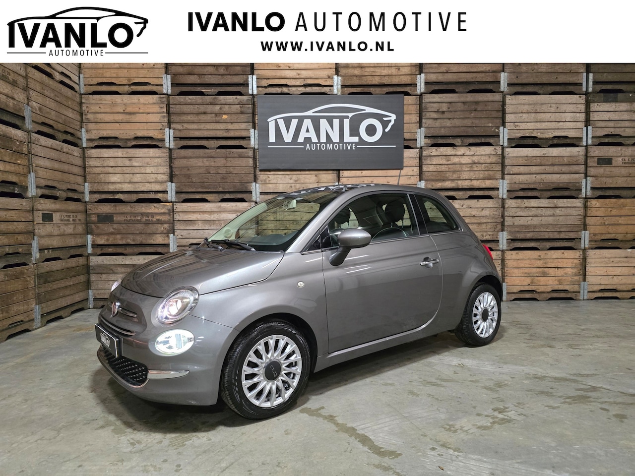 Fiat 500 - 0.9 TwinAir Turbo Lounge Pano BLuetooth Navigatie lm - AutoWereld.nl