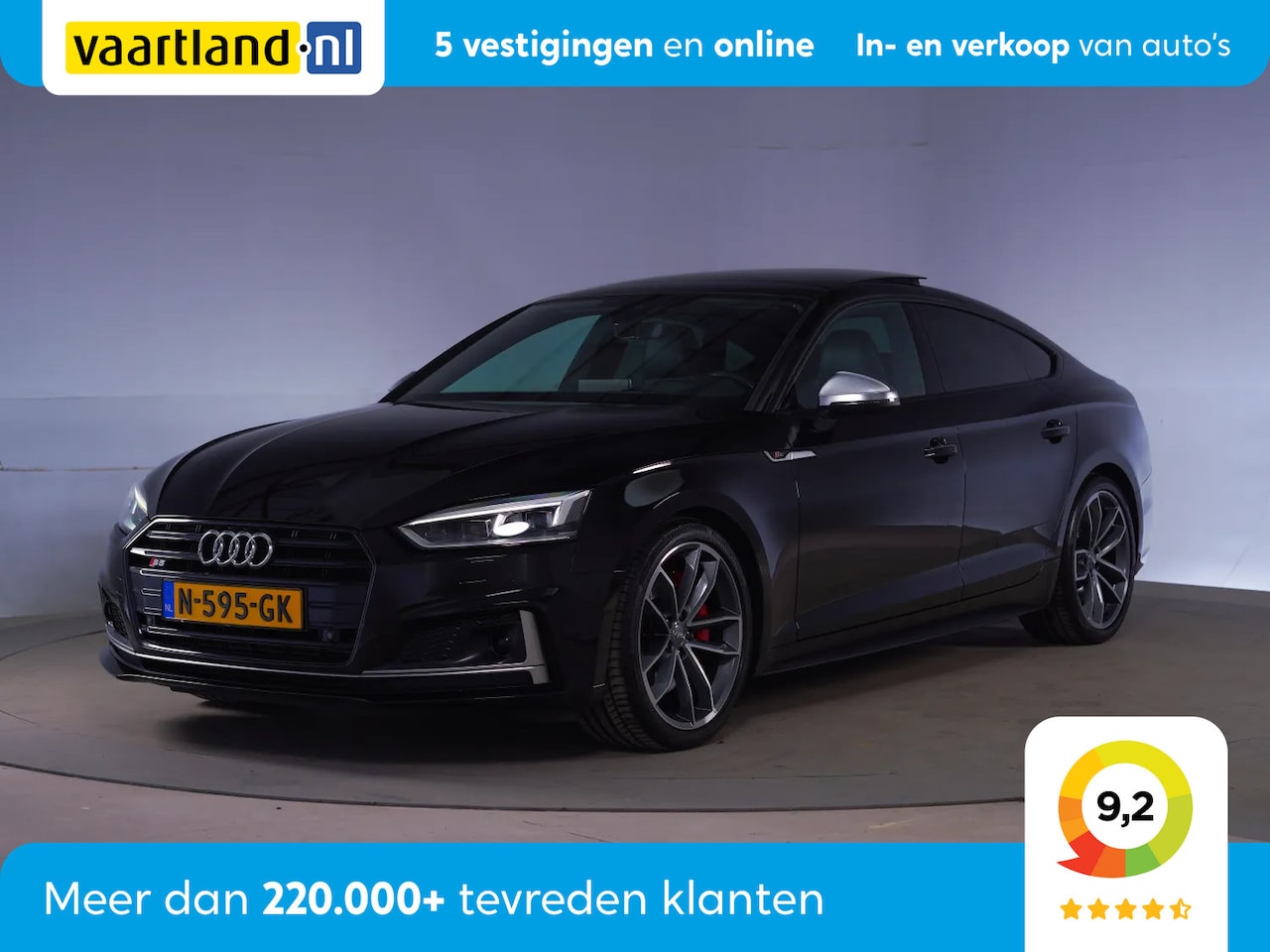 Audi S5 - Sportback 3.0 TFSI Quatro Pro Line Plus [B&O Virtual Pano Massagestoelen ] - AutoWereld.nl