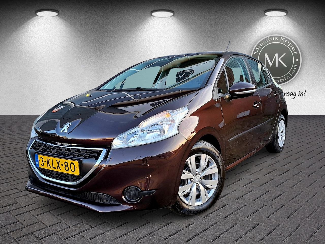 Peugeot 208 - 1.0 Vti Active 1.0 VTi Active, Airco, Cruise control, Bluetooth, 5-Deurs - AutoWereld.nl