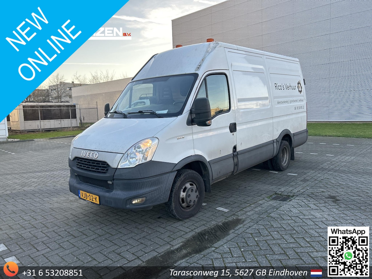 Iveco Daily - 35C15V 330 H2 | € 6.450,- NETTO! | Dubbel Lucht | Cruise | Kasten Inbouw | Camera | Trekha - AutoWereld.nl