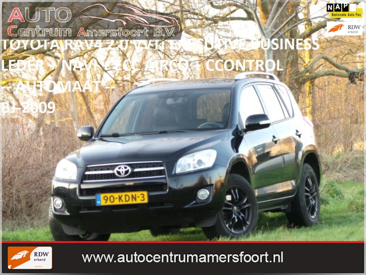 Toyota RAV4 - 2.0 VVT-i Executive Business 2.0 VVTi Executive Business ( 1e EIGENAAR + INRUIL MOGELIJK ) - AutoWereld.nl