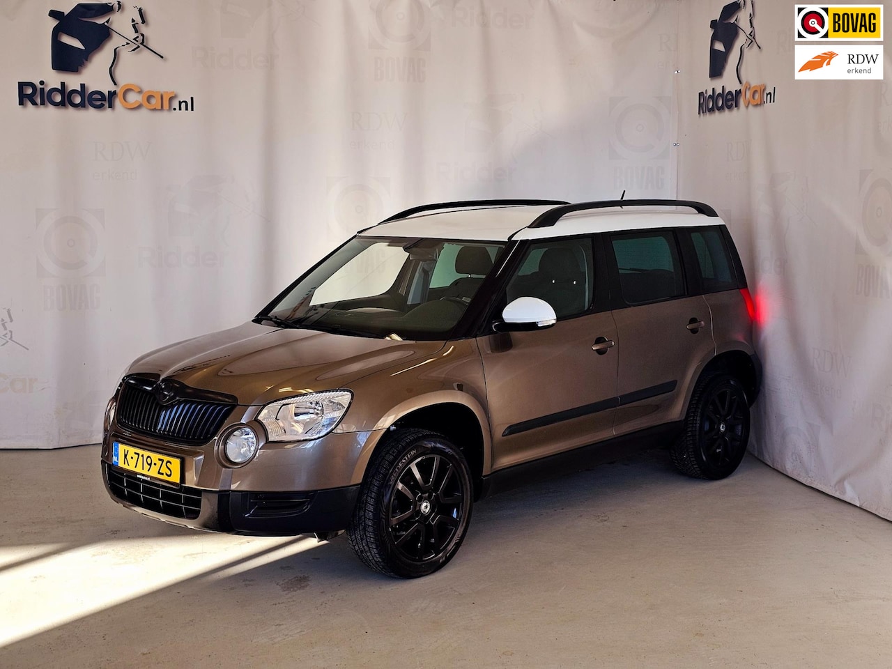 Skoda Yeti - 1.2 TSI Active Plus|AUTOMAAT|PARK SENS|CRUISE|AIRCO|STOELVERW - AutoWereld.nl