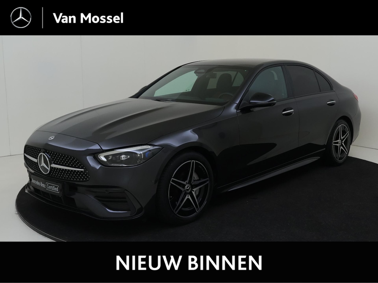 Mercedes-Benz C-klasse - 180 AMG Line /Nightpakket /Memory stoelen - AutoWereld.nl