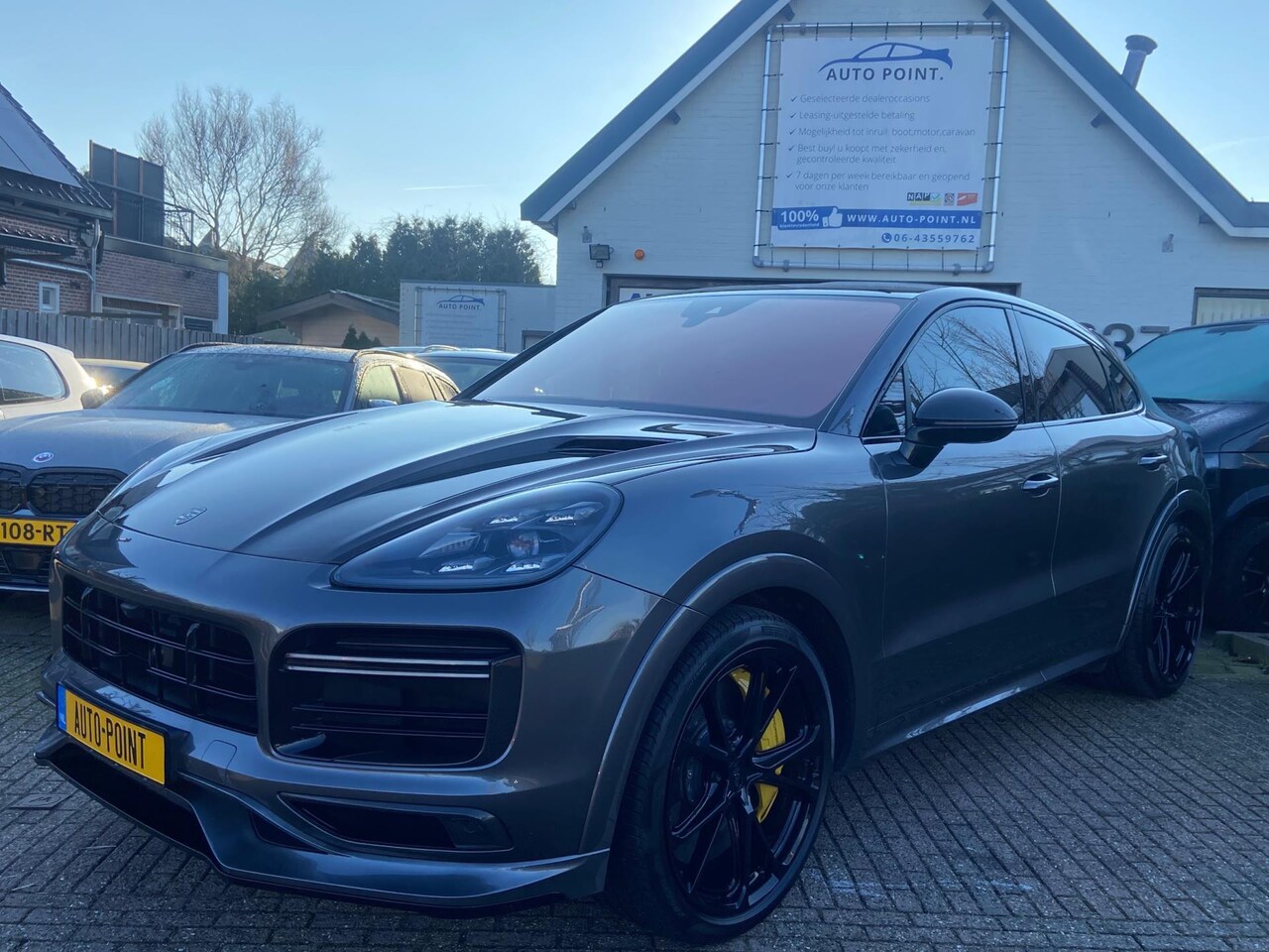 Porsche Cayenne Coupé - 4.0 TURBO TECHART/FULLCARBON/CERAMIC/BTW - AutoWereld.nl