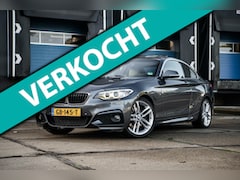 BMW 2-serie Coupé - 220d 190PK Aut M-Sport Schuifdak Xenon Sportleder