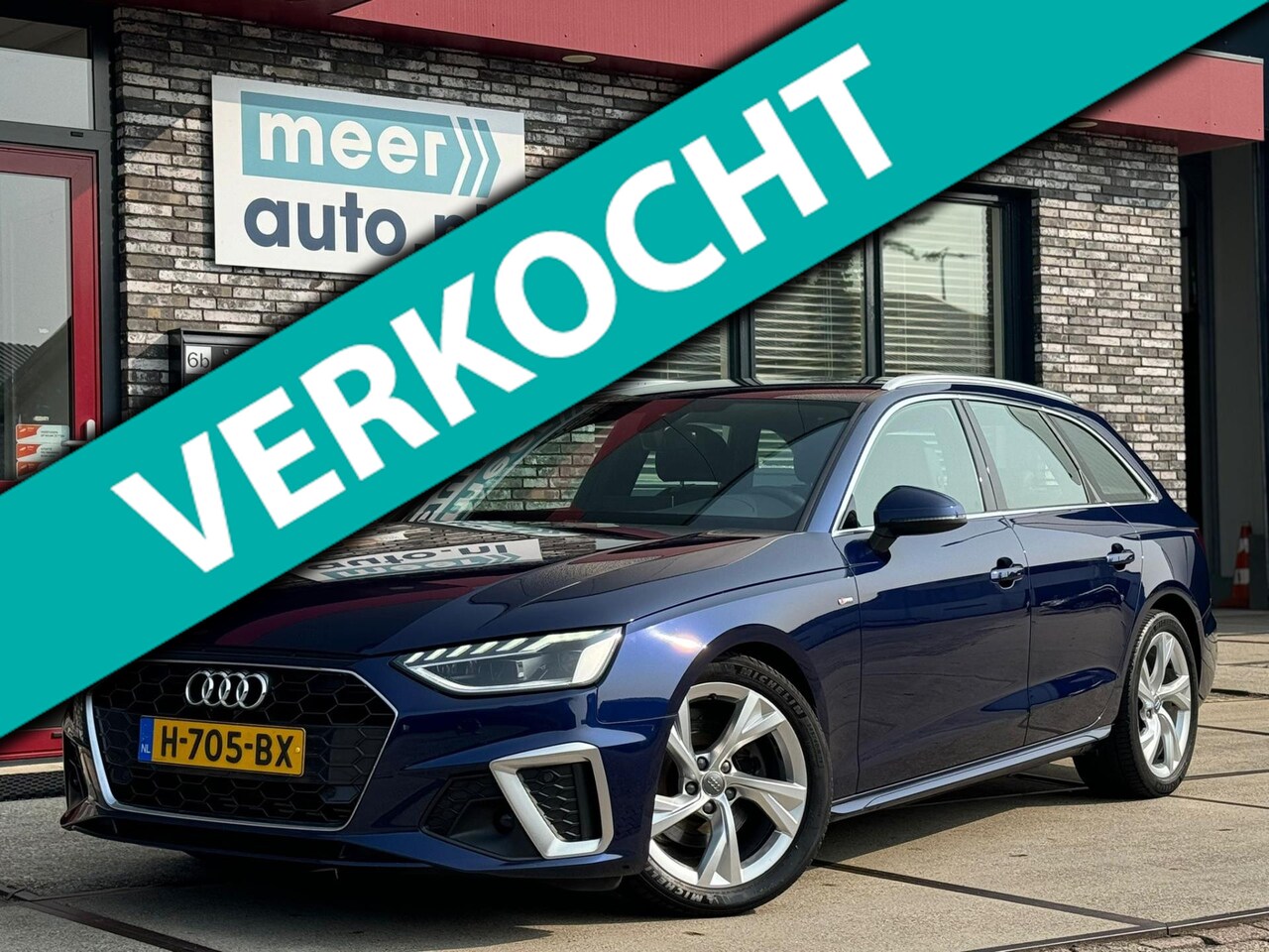 Audi A4 Avant - 40 TFSI 190pk 3x S-LINE VIRTUAL l CARPLAY l ORG.NL l FACELIFT l DEALER ONDERHOUDEN - AutoWereld.nl