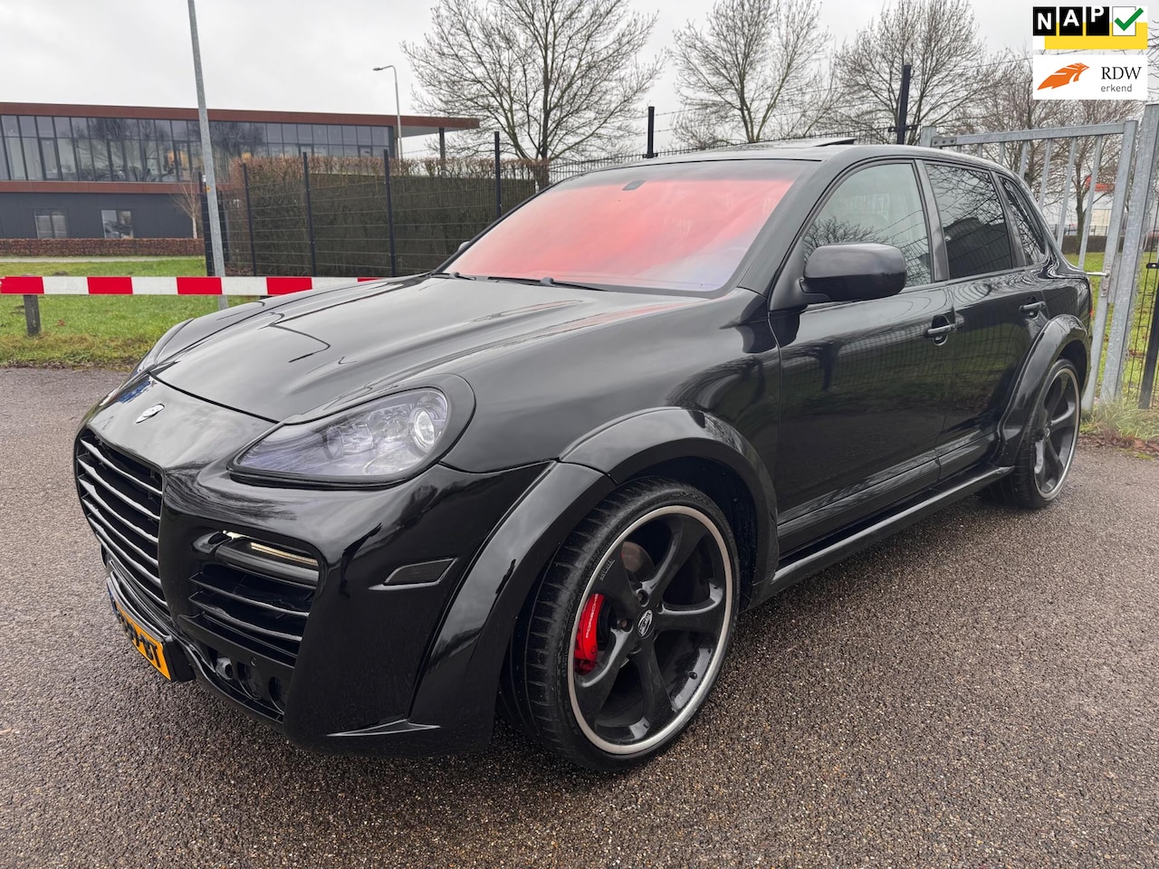 Porsche Cayenne - 4.8 Turbo 500PK Youngtimer Techart Magnum 23inch - AutoWereld.nl