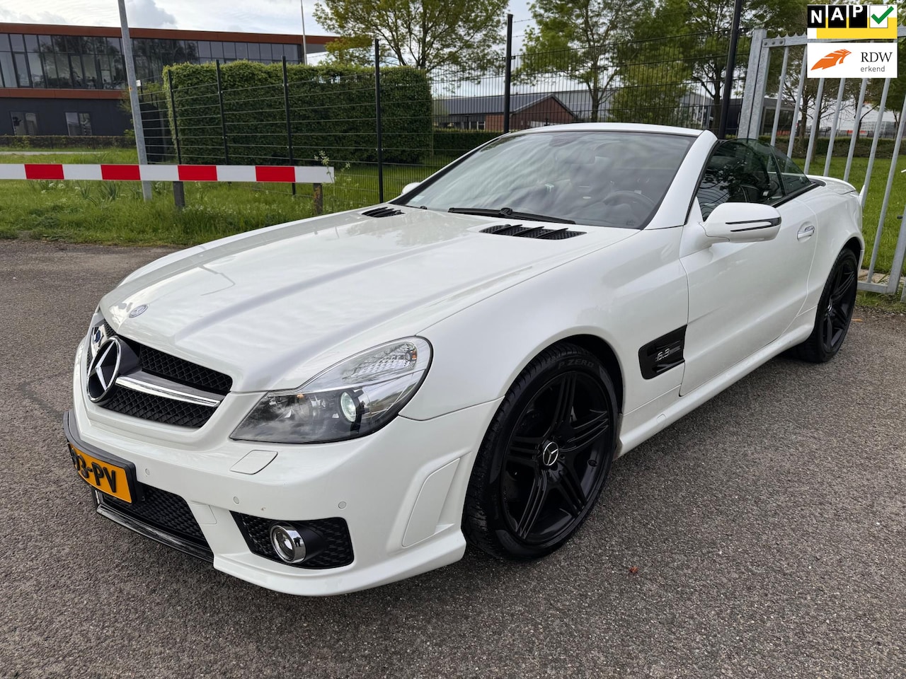 Mercedes-Benz SL-klasse Cabrio - AMG SL 63 6.3 V8 525PK Facelift SL63 Youngtimer - AutoWereld.nl