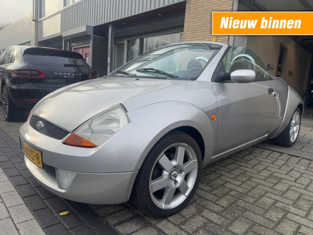 Ford Streetka - 1.6 Futura LEER AIRCO RIJDT GOED APK 8-2025 - AutoWereld.nl