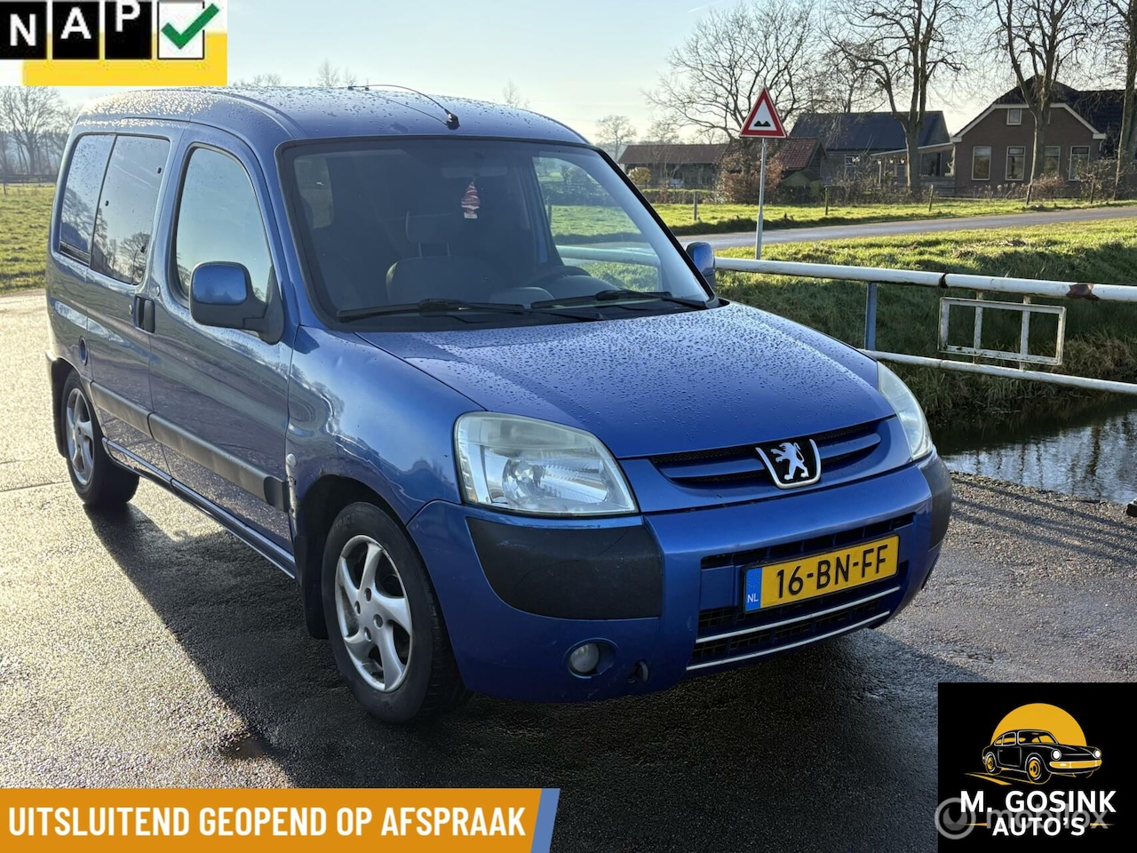 Peugeot Partner - bestel 170C 2.0 HDI Airco Schuifdeur Marge - AutoWereld.nl