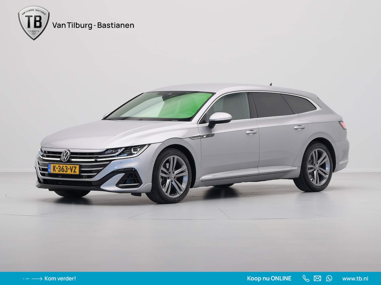 Volkswagen Arteon Shooting Brake - 2.0 TSI 190pk DSG R-Line Business+ Navigatie Acc Camera Stoelverwarming - AutoWereld.nl