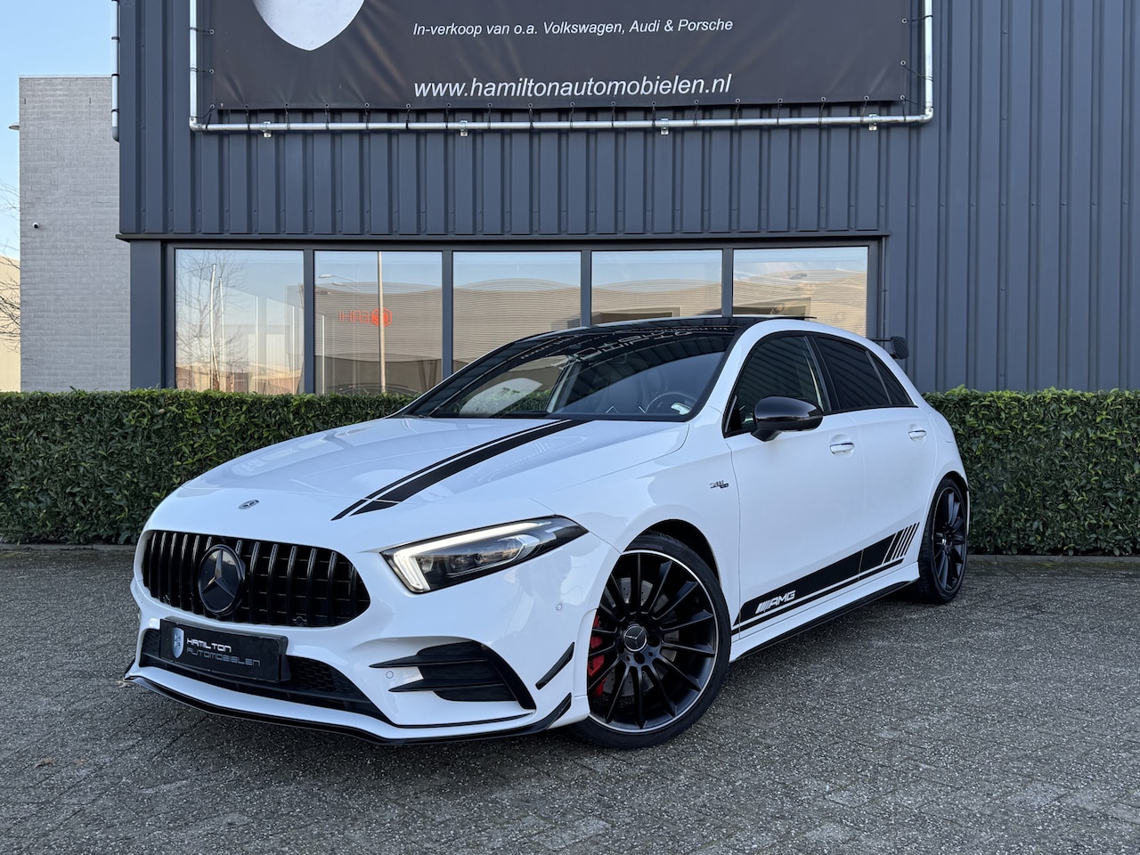 Mercedes-Benz A-klasse - A 35 AMG 4MATIC Edition 1 306pk Schaalstoelen Burmester Vol opties 64dkm!! - AutoWereld.nl