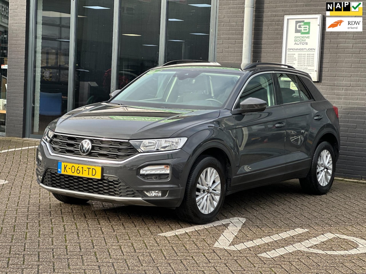 Volkswagen T-Roc - 1.0 TSI Style/1STE EIG/APP-CONNECT/NAVI/NL-AUTO NAP!! - AutoWereld.nl