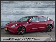 Tesla Model 3 - Performance AWD 75 kWh 462Pk Leer Pano Cam Nav