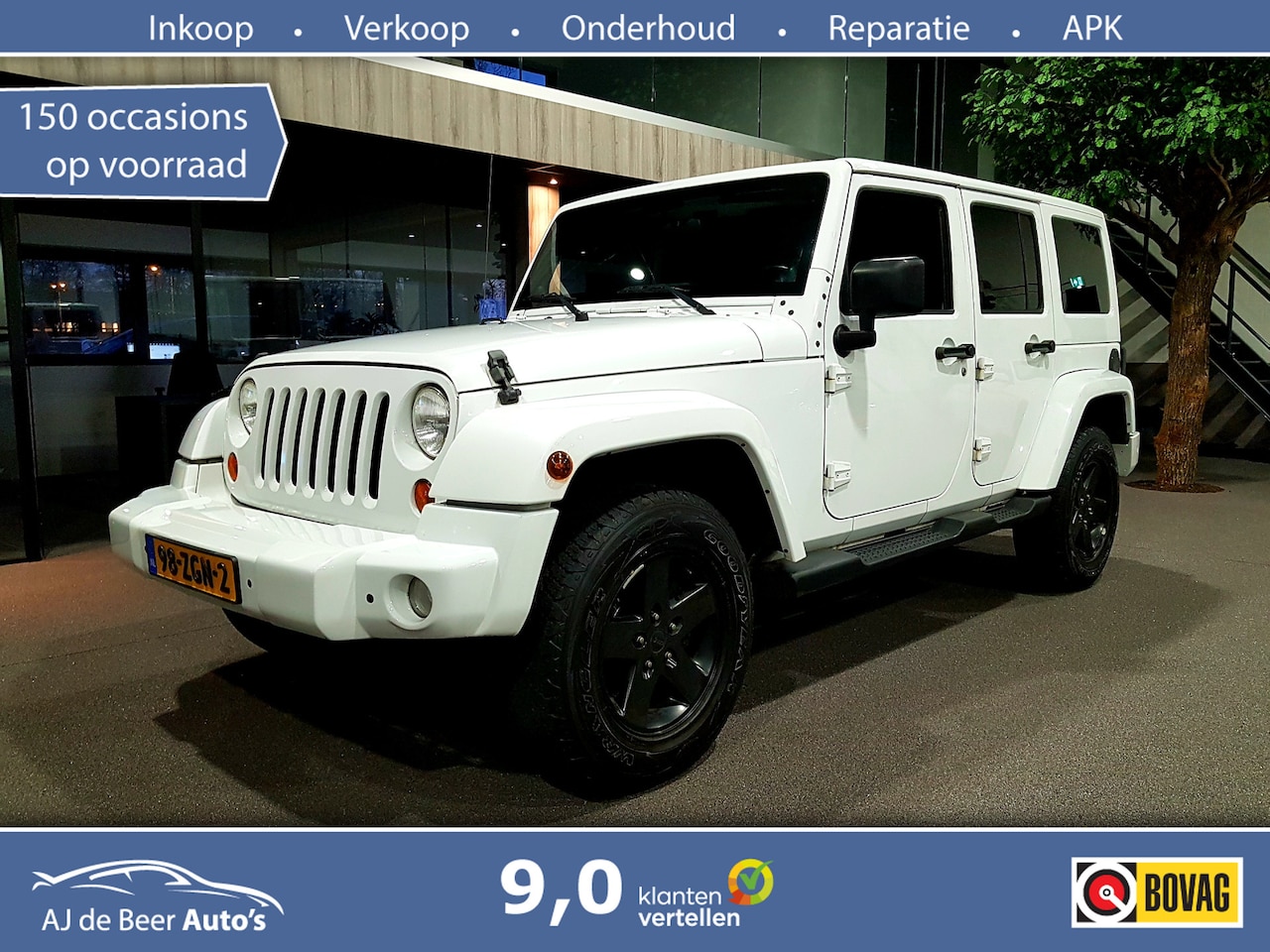 Jeep Wrangler Unlimited - 3.6 Arctic - AutoWereld.nl