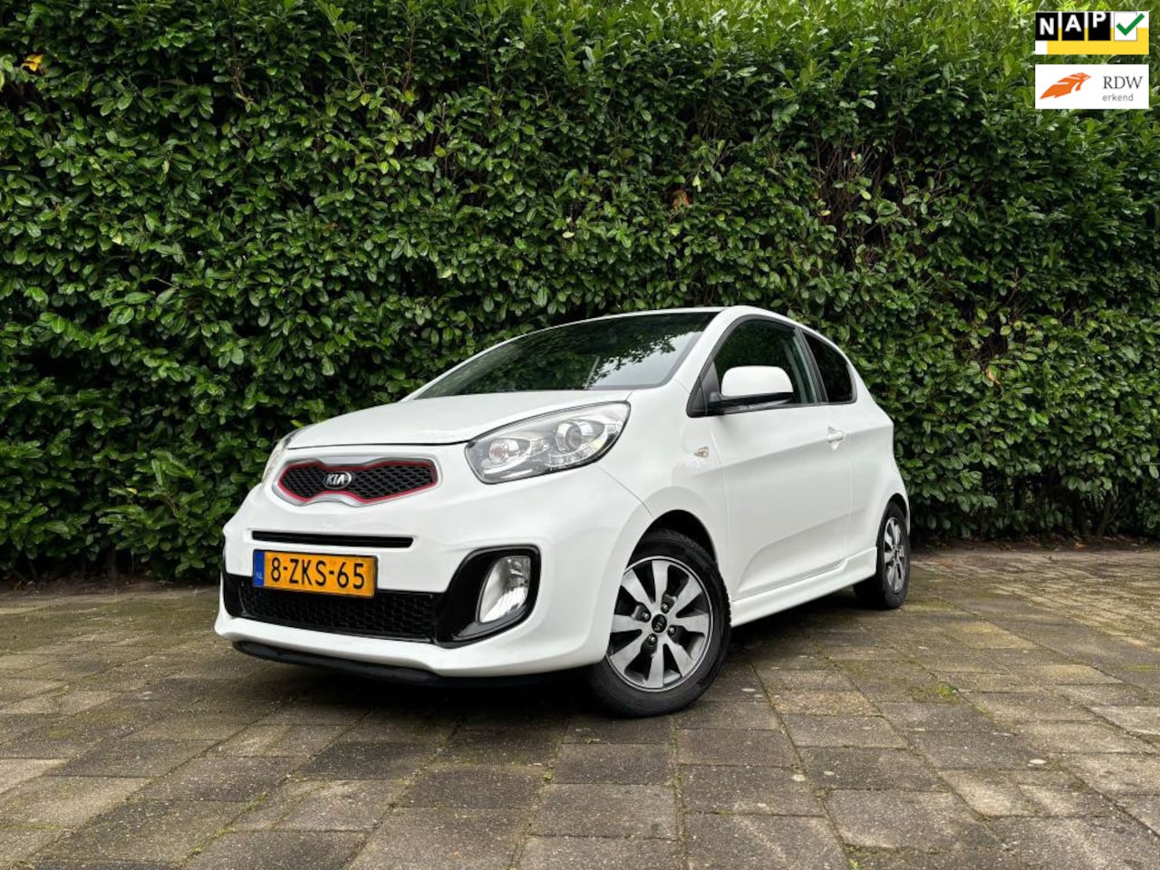 Kia Picanto - 1.0 CVVT X-treme [ Led Clima Leder ] - AutoWereld.nl