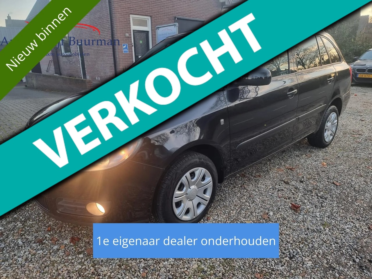 Skoda Fabia Combi - 1.4-16V Tour 1e eig clima cruise boekjes etc - AutoWereld.nl