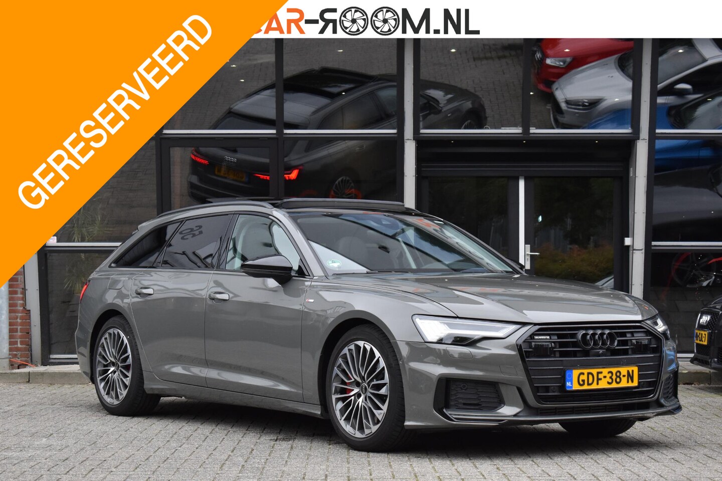 Audi A6 Avant - 55 TFSI e quattro HUD Matrix Pano ACC Lane D.Hoek 360 B&O - AutoWereld.nl