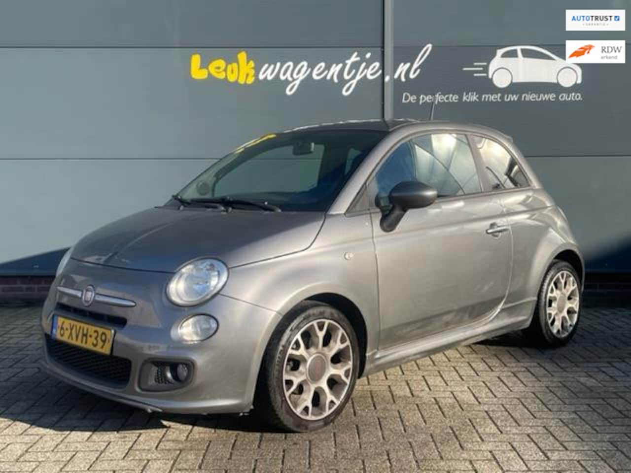 Fiat 500 - 0.9 TwinAir Turbo 500S *16 inch *parkeersensor *NL - AutoWereld.nl