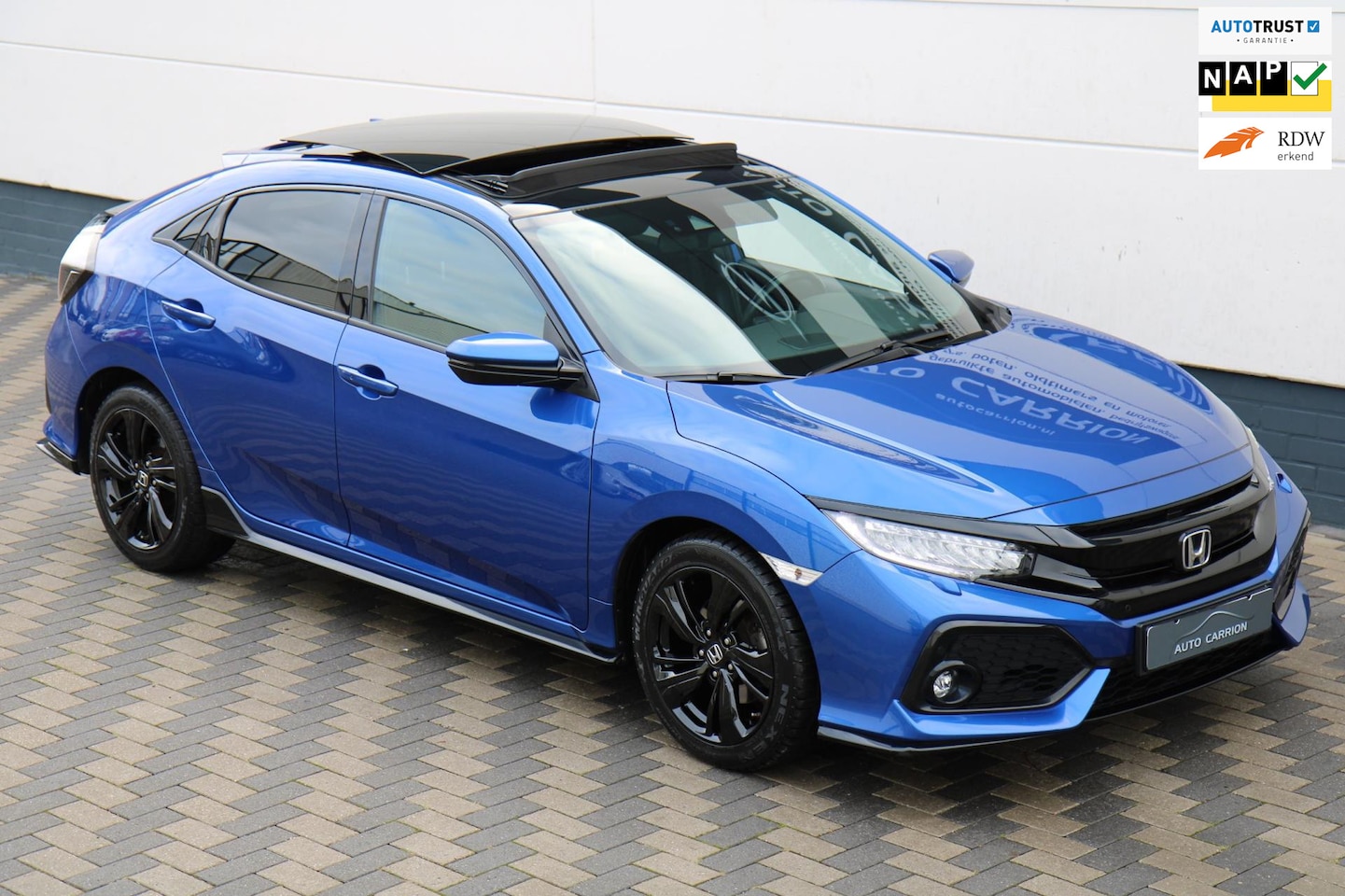 Honda Civic - 1.5 i-VTEC Sport Plus 182PK Pano Sportuitlaat !! - AutoWereld.nl